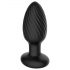 Funny Me 360 - vibrador anal impermeable (negro)