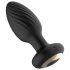 Funny Me 360 - vibrador anal impermeable (negro)