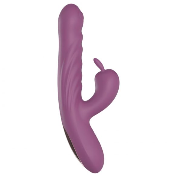 Conejito Divertido - vibrador púrpura con clavija y carga