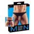 Showmaster tanga para hombres (negro)