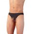 Showmaster tanga para hombres (negro) - M