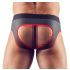 Svenjoyment - jock abierto (negro-rojo) - L