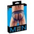 Svenjoyment - jockstrap abierto (negro-azul) - L