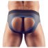 Svenjoyment - jockstrap abierto (negro-azul) - L