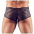 Boxer transparente a rayas (negro) - XL