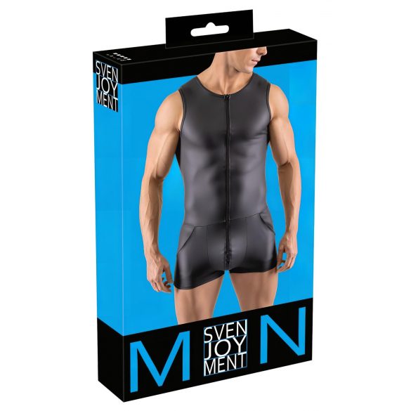 Svenjoyment - Mono corto sin mangas para hombre (negro) - 2XL