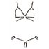 Bikini arnés brillante negro - Cottelli Bondage - M