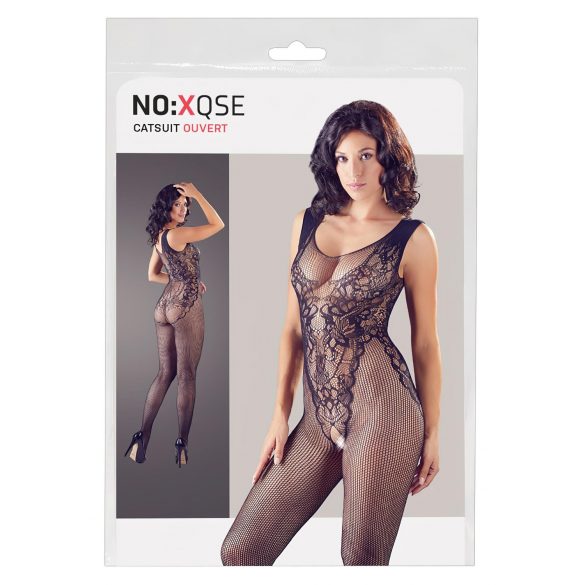 NO:XQSE - Body de red abierta sin mangas - negro (S-L)