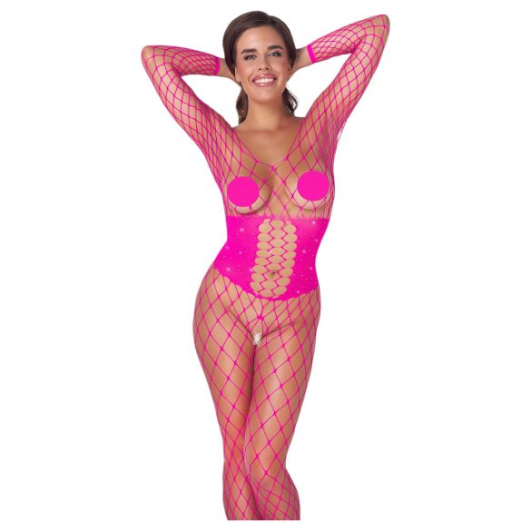 Cottelli - body de malla rosa - Tallas S-L