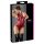 Cottelli Party - Brillante body sin mangas con cremallera (rojo) - M