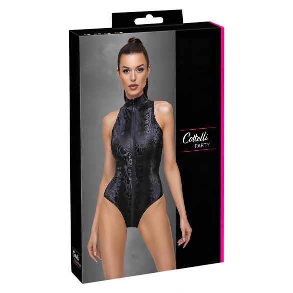 Cottelli Party - Body estampado serpiente (negro)