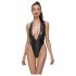 Cottelli Party - Body con escote profundo (negro) - L