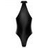 Noir - body brillante de cuello alto (negro)