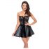 Noir - minivestido brillante con encaje (negro) - M