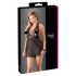 Cottelli Tallas Grandes - Babydoll Suelto de Encaje (Negro)