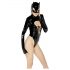 Black Velvet - Body Batwoman de manga larga (negro)