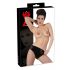 LATEX - Panty con consolador interno (negro) - L