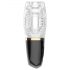 Funny Me Rocket Cup: Succionador y vibrador (transparente-negro)