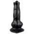 Animalock: Dildo perro 12cm (negro)