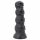 Cráneo monstruoso - Dildo 22 cm (negro)