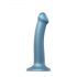 Strap-on-me Azul Metálico M - Dildo amigable con la piel