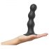 Strap-on-me con bolas L - dildo con base (negro)