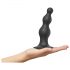 Strap-on-me Beads M - Dildo con perlas y base (negro)