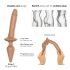 Strap-on-me Switch Realistic XXL - Dildo de silicona 2 en 1 (natural)