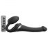 Strap-on-me S - Vibrador portátil con ondas de aire - (negro)