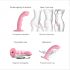 Strap-on-me M - vibrador G-punto pulsante e impermeable (rosa)