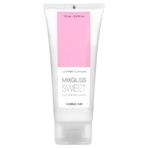 Mixgliss Sweet Bubba Chicle - lubricante base agua (70ml)