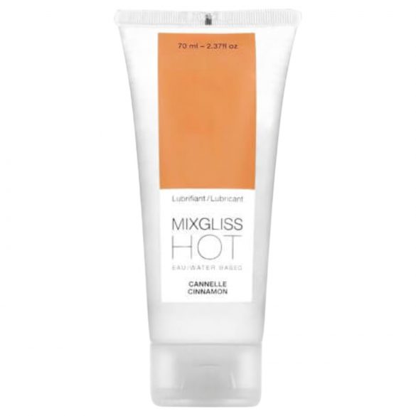 Mixgliss Hot - Lubricante cálido a base de agua - Canela (70ml)