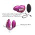 Vibrador Punto G y clítoris Wonderlover (rosa metalizado)