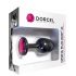 Plug Geisha Ruby M Dorcel - Enchape rosado (negro)