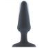 Vibrador anal recargable M negro