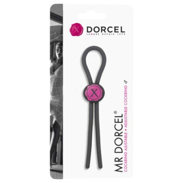 Dorcel Mr. Dorcel - Anillo ajustable para el placer (gris)