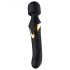 Dorcel Dual Orgasmos Oro - Vibrador masajeador 2en1 (negro)