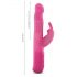 Vibrador Dorcel Babito Conejito 2.0 con Estimulador de Clítoris (Rosa)