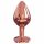 Plug Anal Diamante M - oro rosa