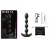 Dorcel Flexi Balls - vibrador anal recargable con control remoto (negro)