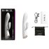 Vibrador Dorcel Flexi Rabbit con calentador (blanco)