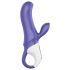 Satisfyer Magic Bunny - Vibrador resistente al agua con estimulador de clítoris (azul)