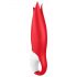 Satisfyer Power Flower - vibrador rojo, recargable y resistente al agua