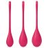 Satisfyer Yoni Power 1 - set de bolas chinas rojo (3 piezas)