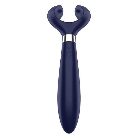 Satisfyer Endless Fun - vibrador para pareja, recargable y resistente al agua (azul)