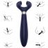 Satisfyer Endless Fun - vibrador para pareja, recargable y resistente al agua (azul)