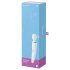 Satisfyer Wand-er Woman - vibrador masajeador impermeable blanco