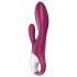 Satisfyer Heated Affair - vibrador rojo con calor y brazo para clítoris