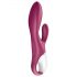 Satisfyer Heated Affair - vibrador rojo con calor y brazo para clítoris