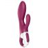 Satisfyer Heated Affair - vibrador rojo con calor y brazo para clítoris